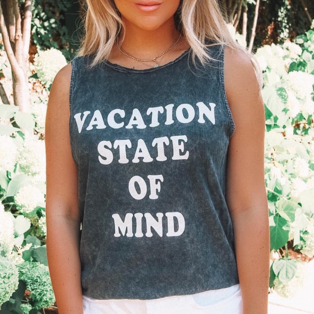 Good to Be Vacation State Of Mind Muscle Shirt